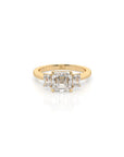 14k Asscher Frame Ring