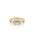 14k Asscher Luma Ring