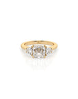 14k Asscher Eden Ring