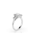 14k Emerald-Cut Luma Ring