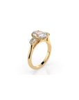 14k Oval Harmony Ring