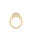 14k Asscher Frame Ring