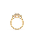 14k Asscher Eden Ring