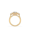 14k Oval Harmony Ring