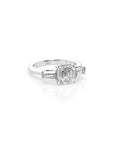 14k Asscher Luma Ring