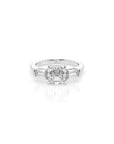 14k Asscher Luma Ring