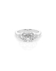 14k Asscher Eden Ring