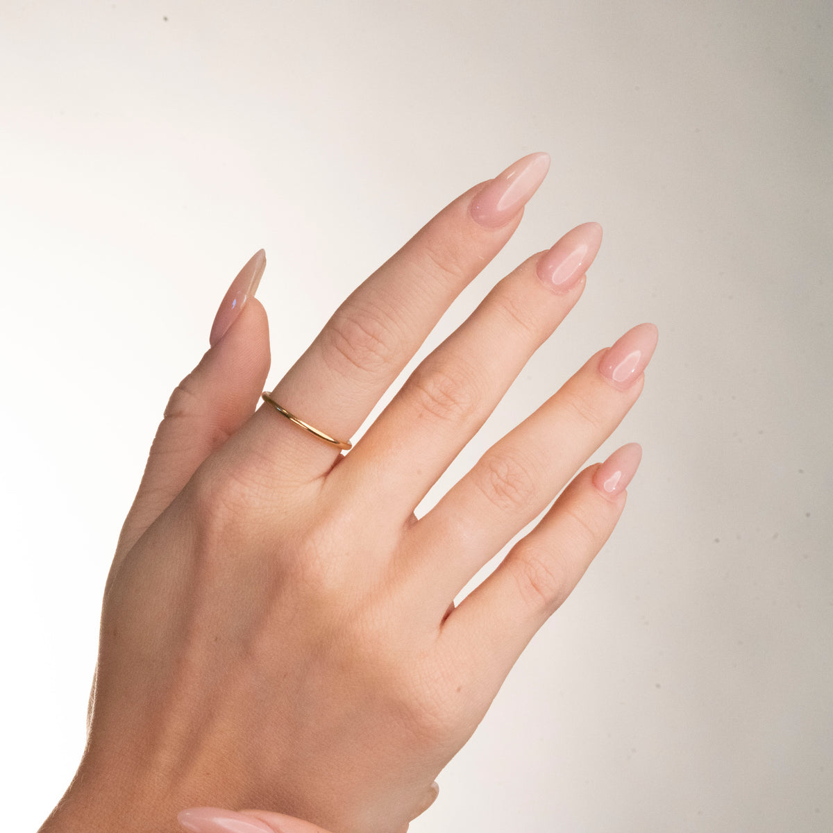 Bold Stackable Ring (1.5mm), alternate view
