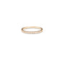 14k Half Eternity Diamond Band | 1.5mm