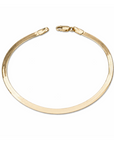 14k Herringbone Bracelet