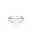 14k Oval Signet Ring
