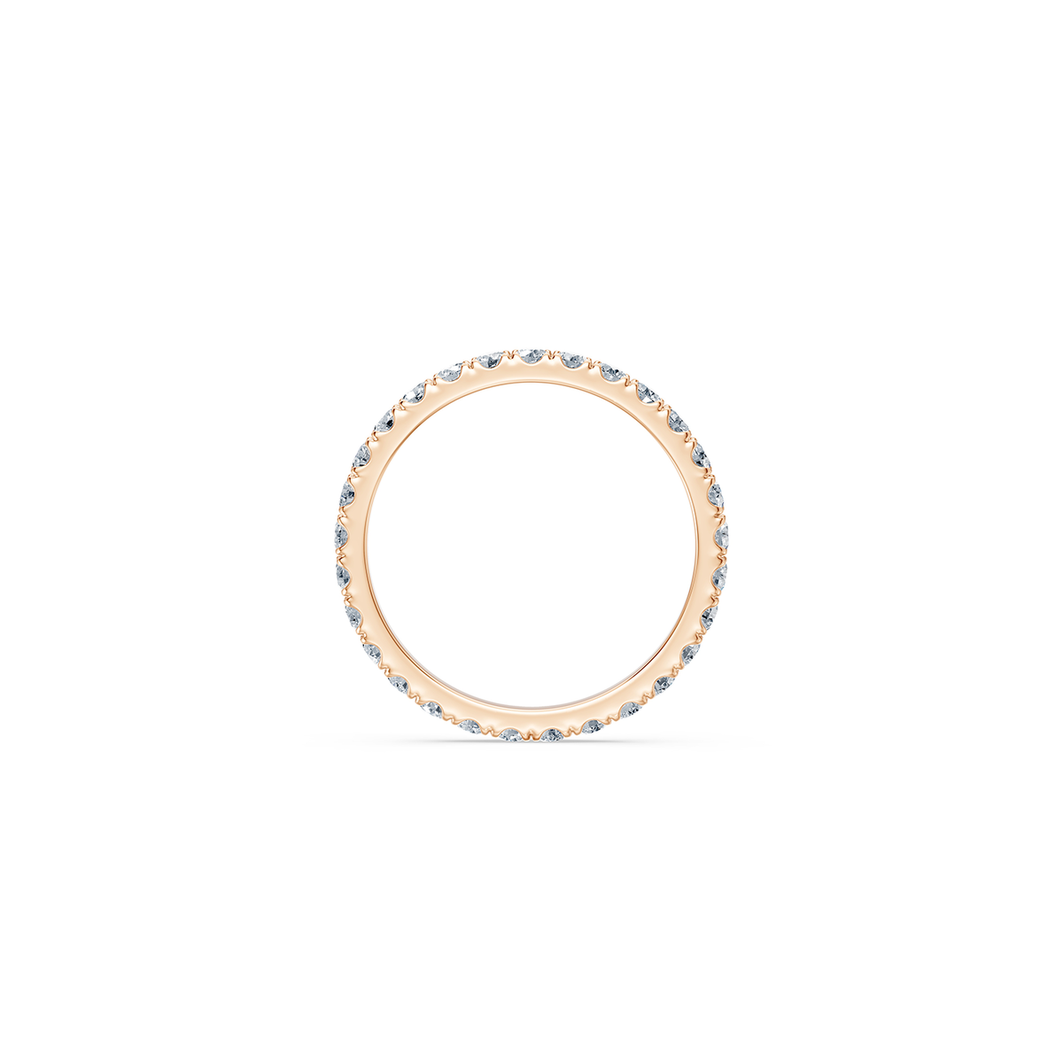 14k Diamond Eternity Ring | 2mm