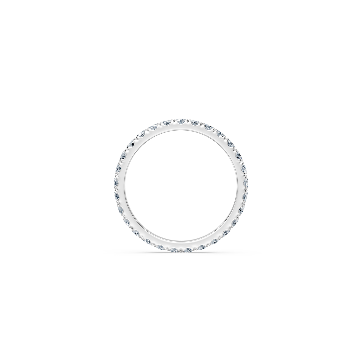 14k Diamond Eternity Ring | 2mm