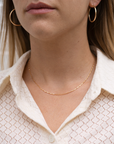 Thin Box Necklace