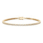14K Bezel Tennis Bracelet | 2 Carat