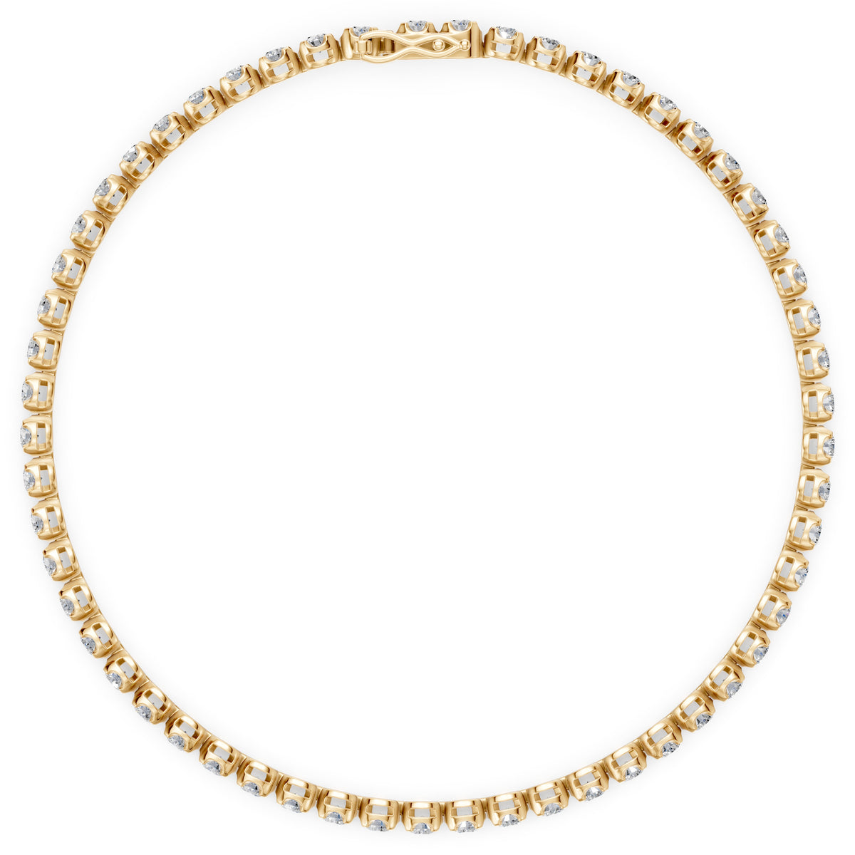 14K Cupcake Tennis Bracelet | 3 Carat