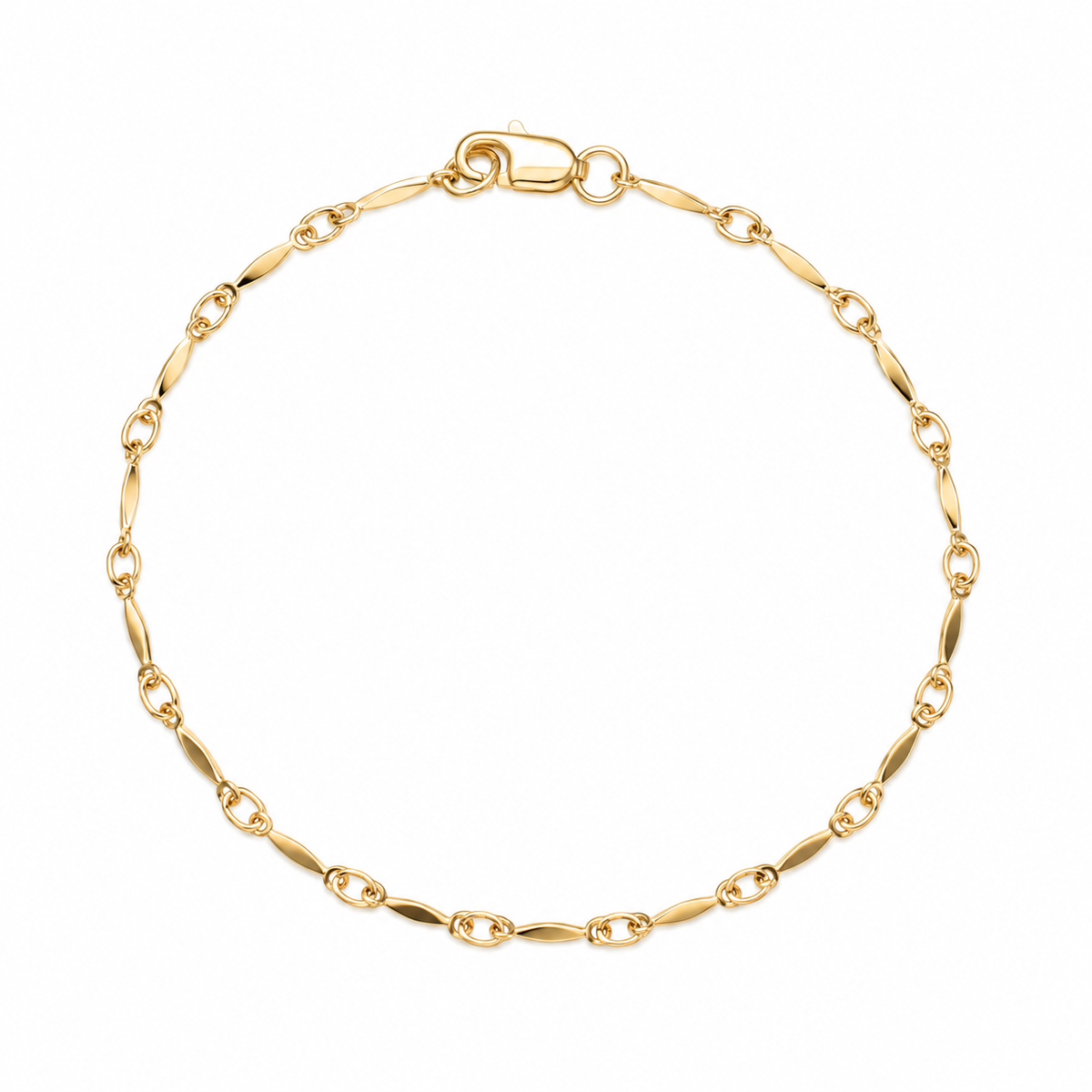Dapped Bar Bracelet