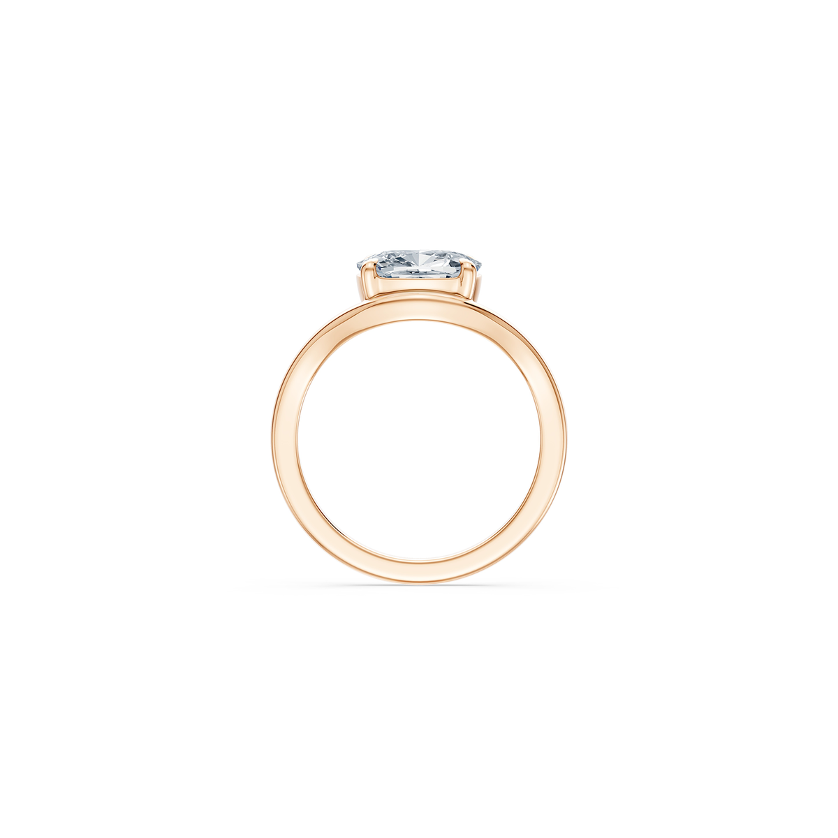 14k Allure Cushion Ring