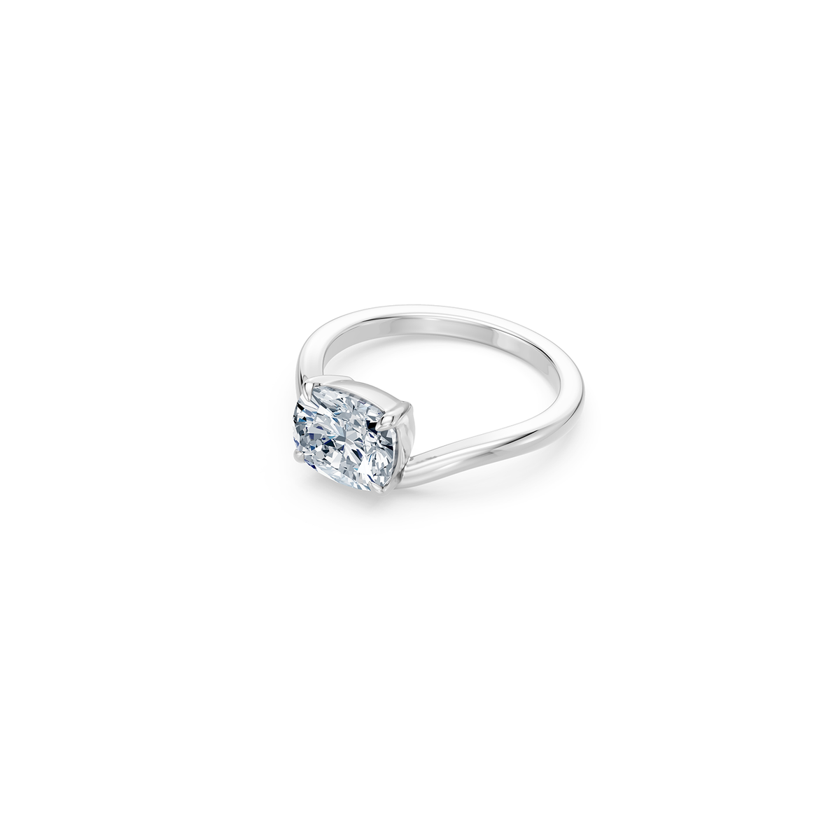 14k Allure Cushion Ring