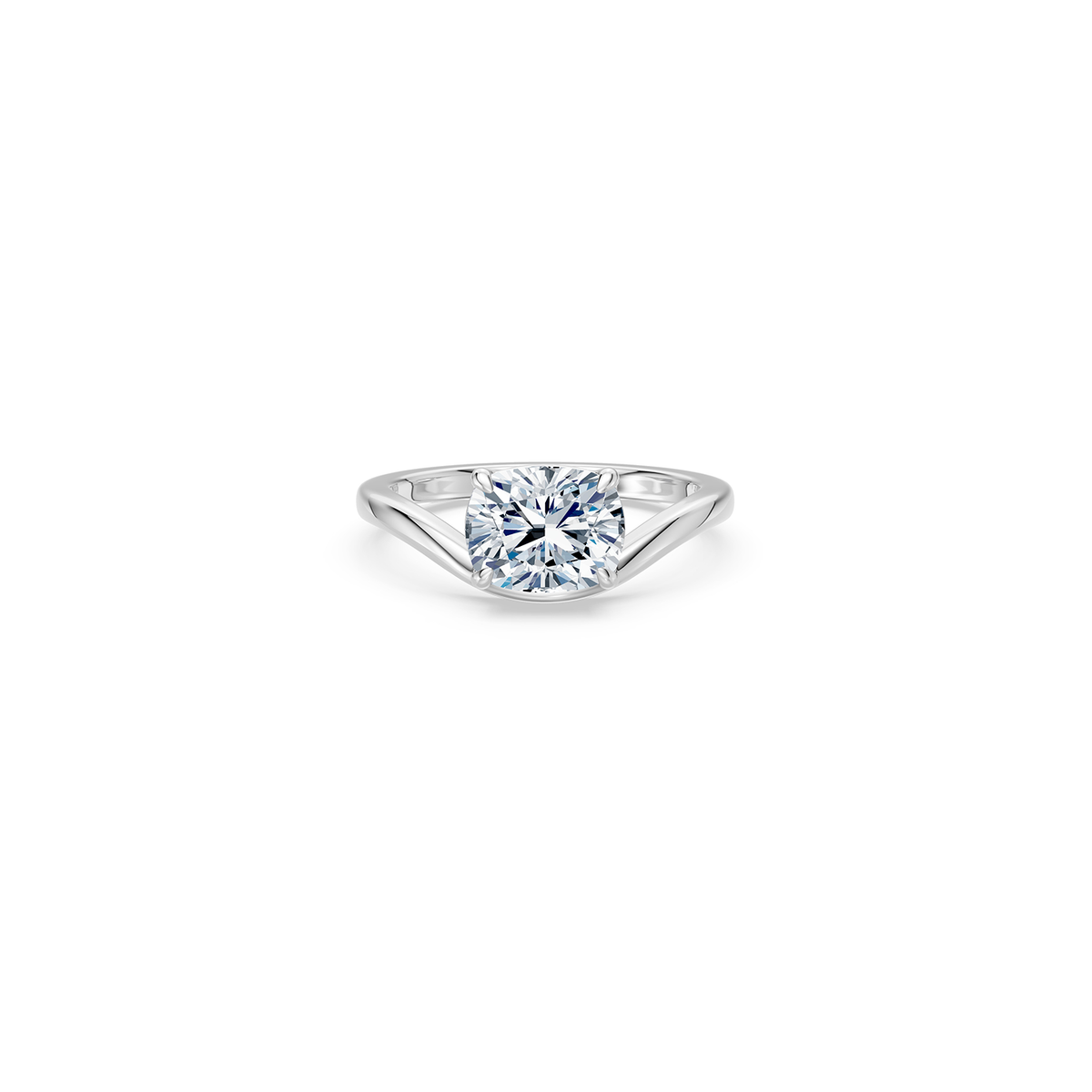 14k Allure Cushion Ring