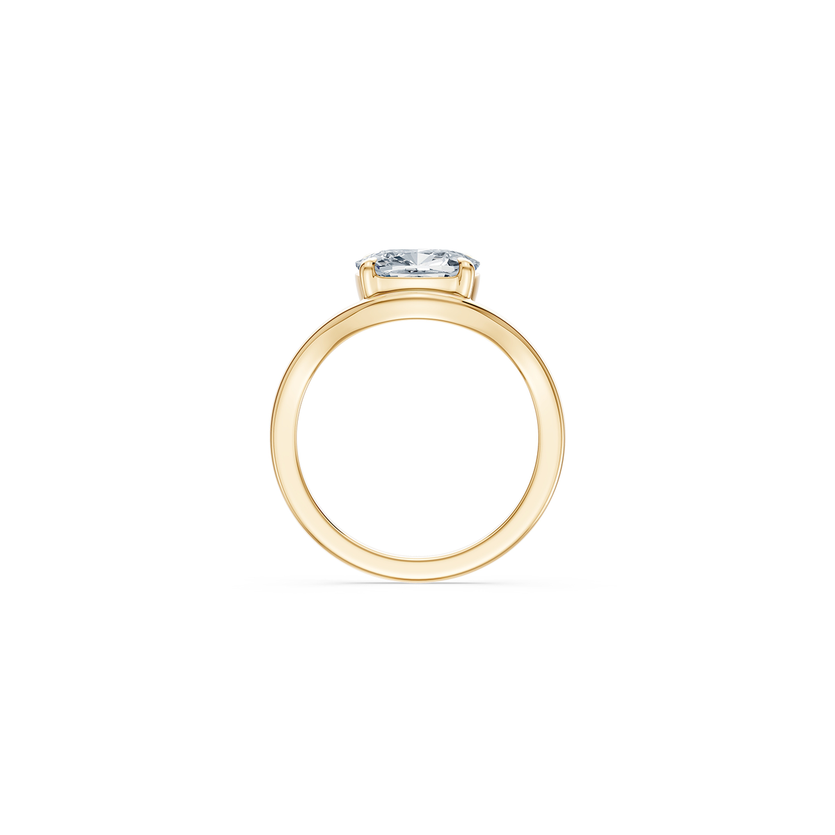 14k Allure Cushion Ring