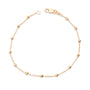14k Disco Satellite Bracelet