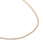 Gold Filled Round Box Necklace