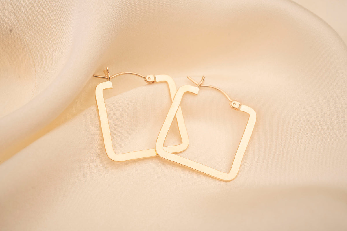 Flat Square Hoops