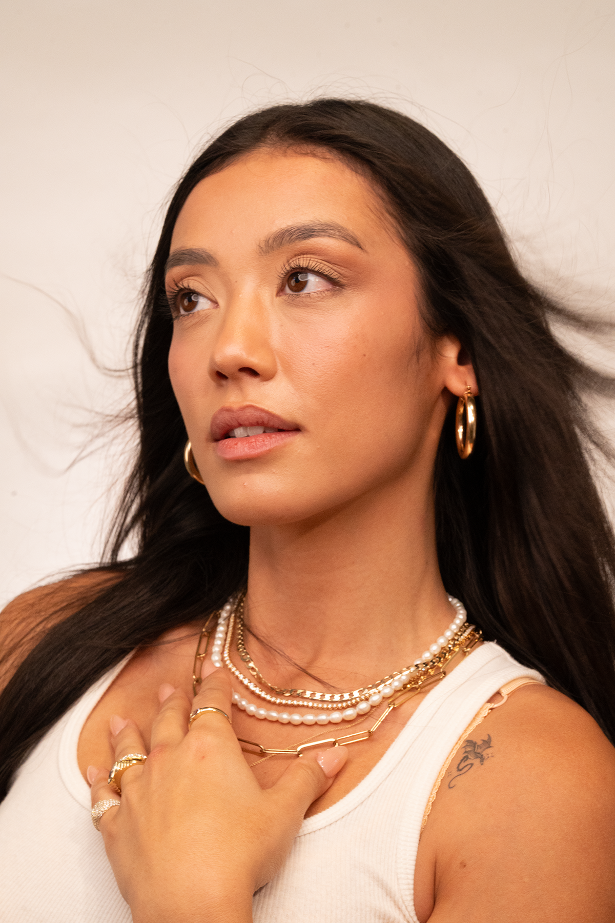 14k Bold Paperclip Necklace