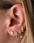 Gold Bunny Studs