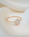 Gold Filled Natural Opal Ring