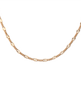 Starburst Curb Link Necklace