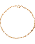 Starburst Curb Link Bracelet