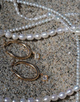 Goddess Crystal Clasp Hoops