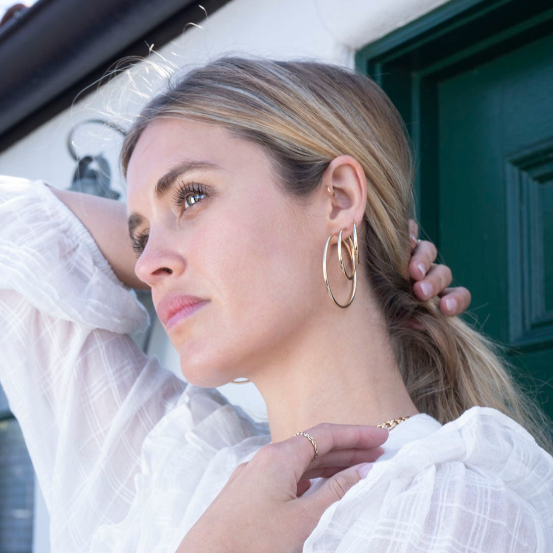 Clasp Hoops – RG