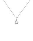 Silver Letter Necklace