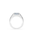 14 Emerald-Cut Pyramid Ring