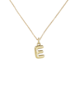 14k Bubble Letter Necklace