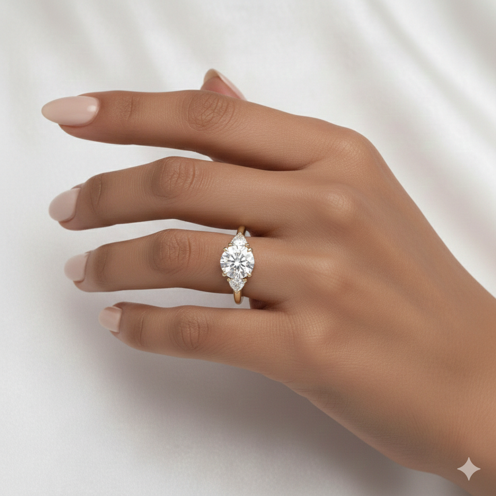 14k Round Eden Ring