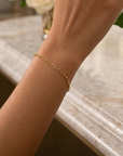 Small Paperclip Bracelet