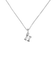 Silver Letter Necklace
