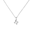 Silver Letter Necklace