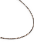 Silver Oxidized Necklace | 3.7mm