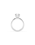 14k Round Solitaire Ring