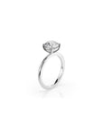 14k Round Solitaire Ring