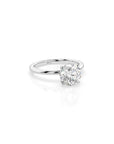 14k Round Solitaire Ring