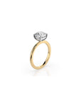14k Round Solitaire Ring