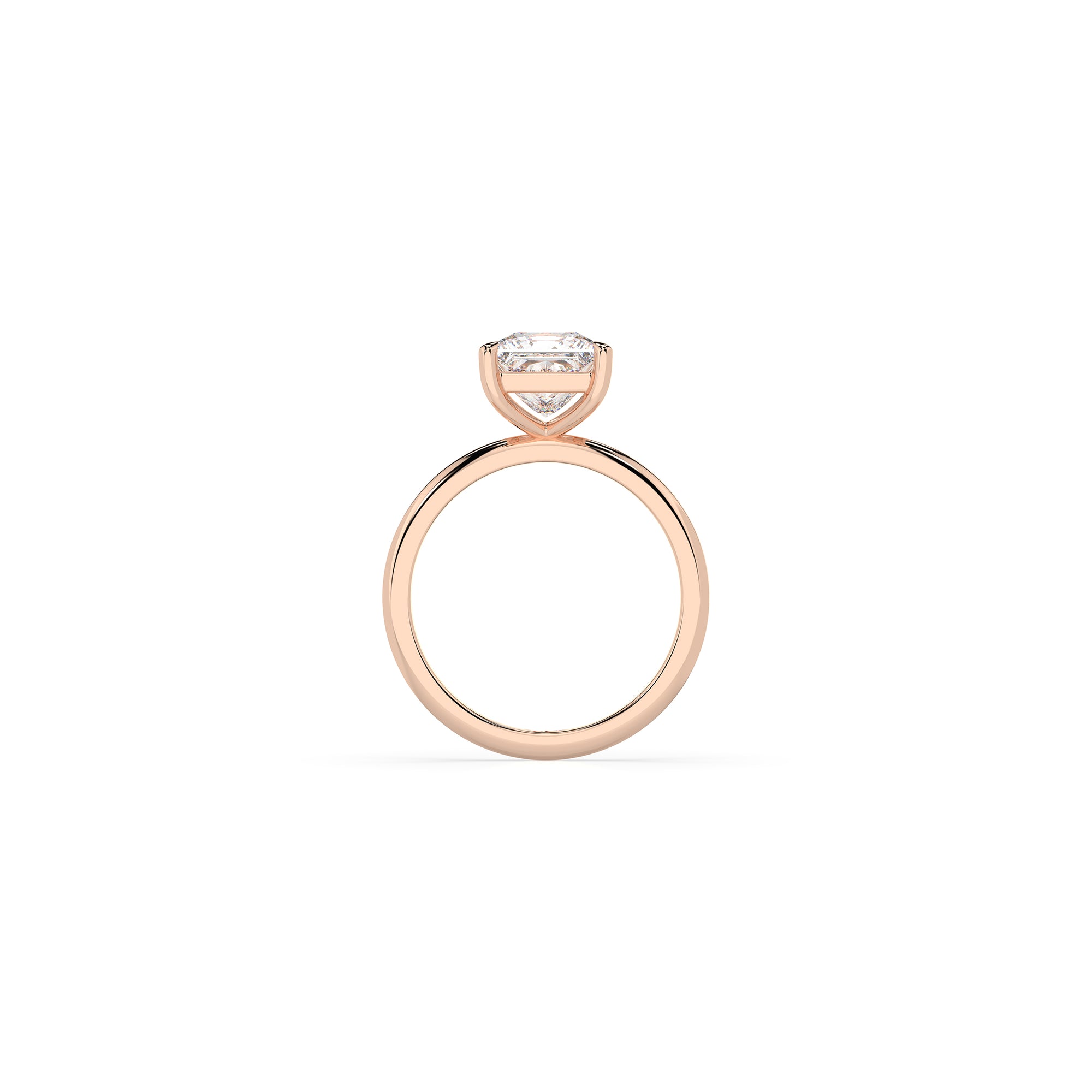 14k Princess Cut Solitaire Ring