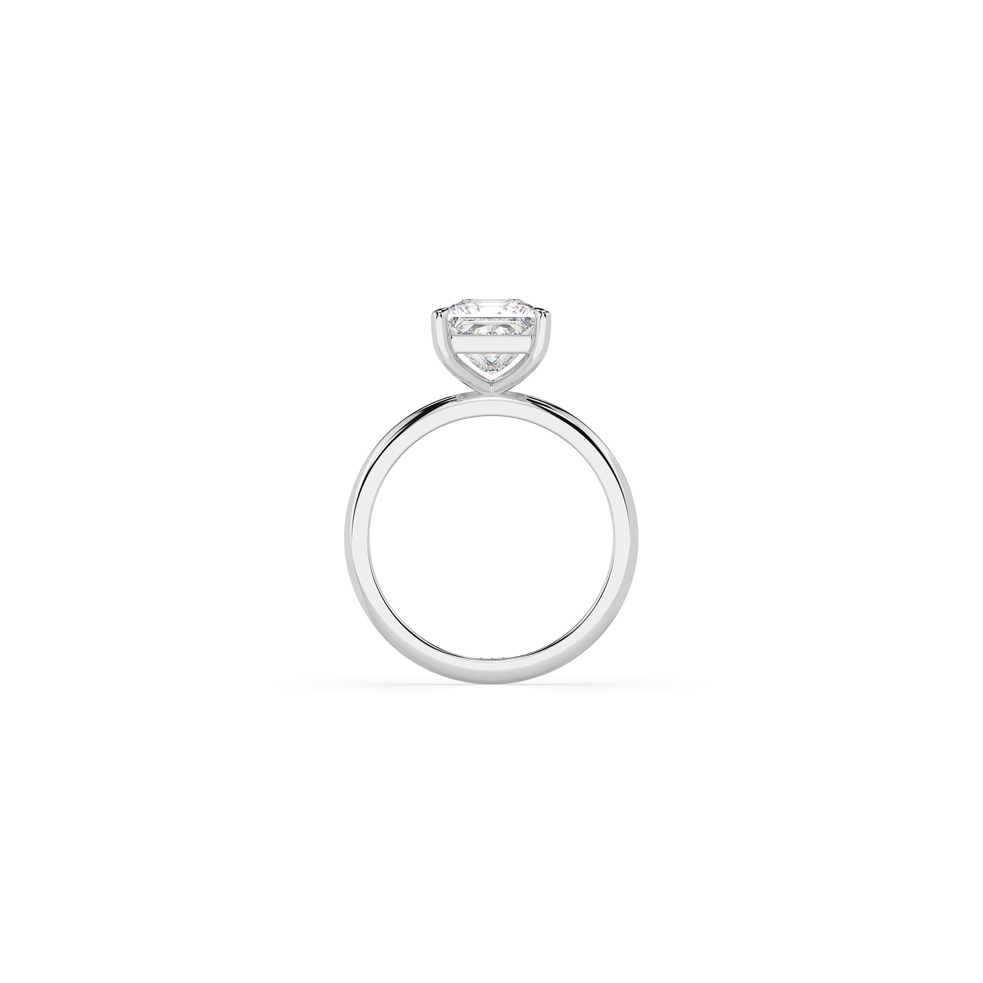 14k Princess Cut Solitaire Ring