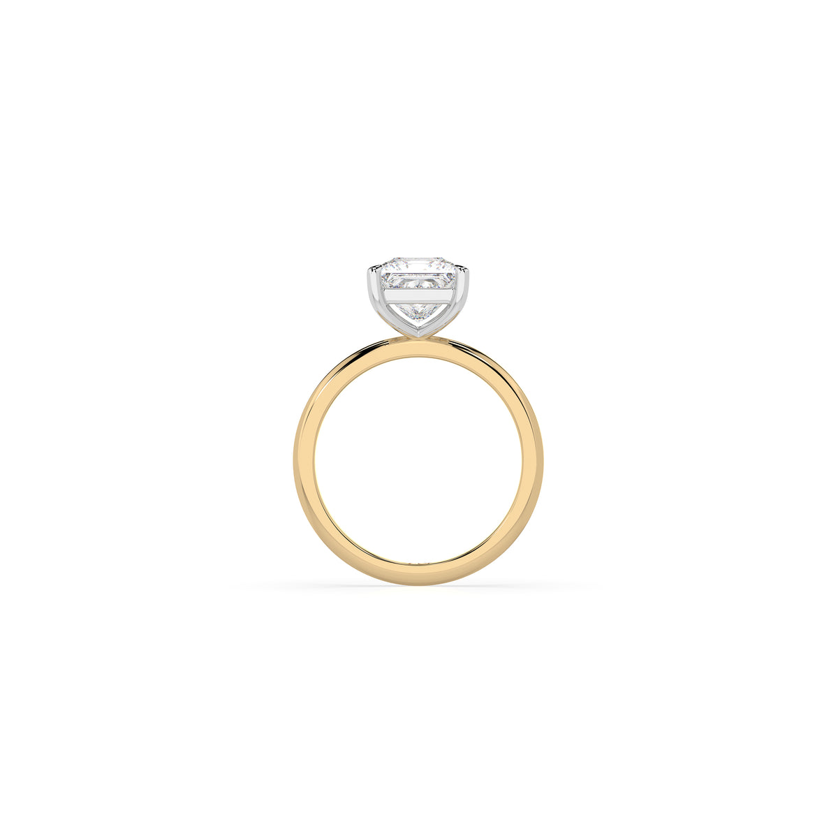 14k Princess Cut Solitaire Ring